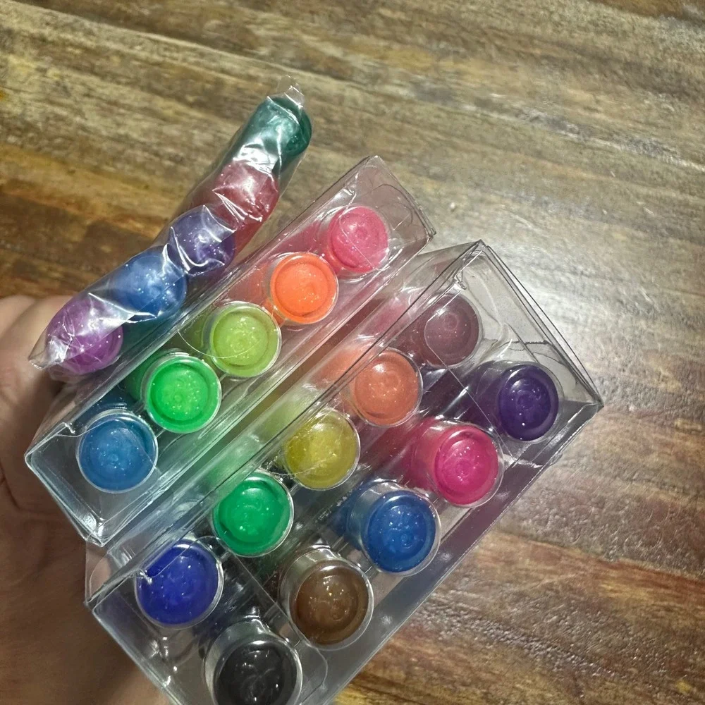 Cricut Glitter Gel Pens Bundle 20 Count Rainbow Neon Brights 0.8mm Point NEW